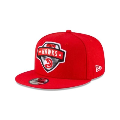 Red Atlanta Hawks Hat - New Era NBA Tip Off Edition 9FIFTY Snapback Caps USA2586903